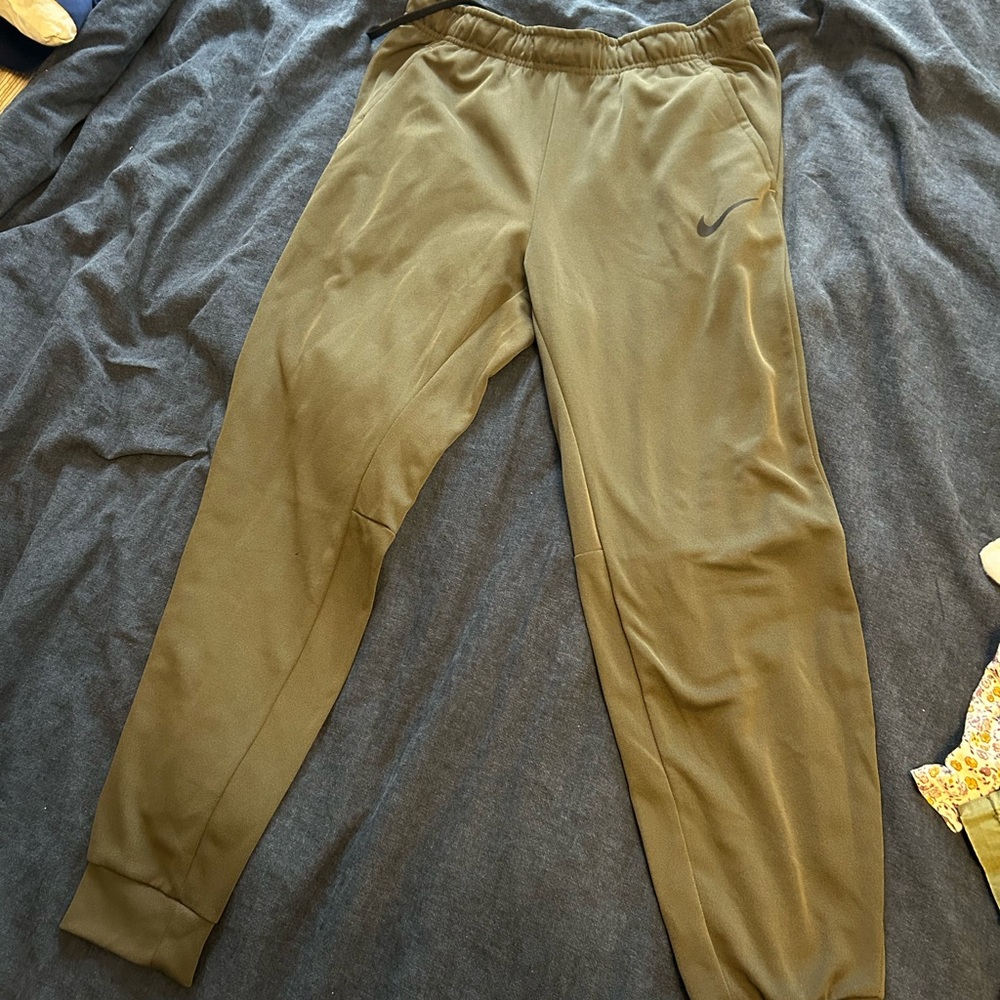 Nike Men's Khaki Jogger Pants